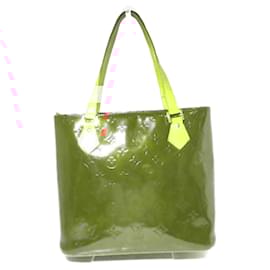 Louis Vuitton-Bolsa de mão Vernis Houston M91092 da Louis Vuitton-Vermelho