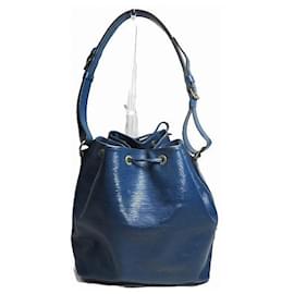 Louis Vuitton-Louis Vuitton Epi Petit Noe Shoulder Bag M44105-Blue