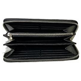 Louis Vuitton-Carteira longa Louis Vuitton Epi Anthracite Nacre M61371-Preto