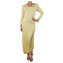 Jonathan Simkhai Yellow chain-link maxi dress - size XS Yellow