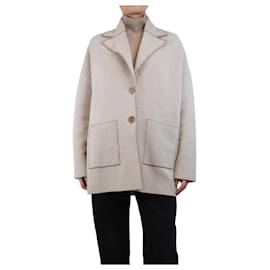 Autre Marque-Neutral cashmere jacket - size S-Other