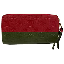 Louis Vuitton-Louis Vuitton Zippy wallet-Red