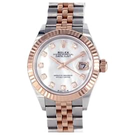 Rolex-Rolex Lady DateJust 28mm-Silvery