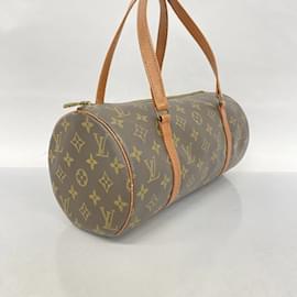 Louis Vuitton-Bolsa Louis Vuitton Monogram Papillon 30-Marrom