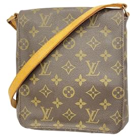 Louis Vuitton-Bolsa de Ombro Musette Salsa Monograma Louis Vuitton-Marrom