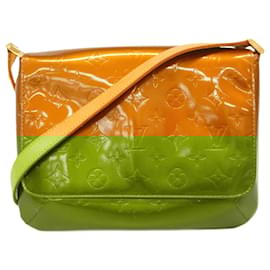 Louis Vuitton-Bolsa de Ombro Thompson Street Vernis Louis Vuitton-Marrom,Bronze