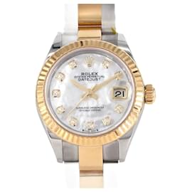 Rolex-Rolex Lady DateJust 28mm-Silvery