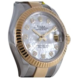 Rolex-Rolex Lady DateJust 28mm-Silvery