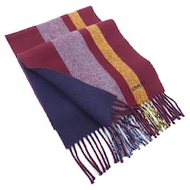 Hermès-Hermes Red Cashmere Stole-Red