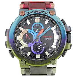 Autre Marque-Casio G-SHOCK MT-G Radio-Controlled Watch MTG-B1000VL-4AJR-Red