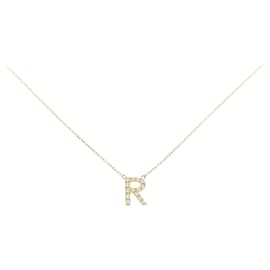 Autre Marque-AHKAH Aaker Initial Necklace-Other