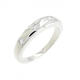 Van Cleef & Arpels-Van Cleef & Arpels Platinum Diamond Wedding Band Ring-Other
