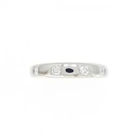 Van Cleef & Arpels-Van Cleef & Arpels Platinum Diamond Wedding Band Ring-Other