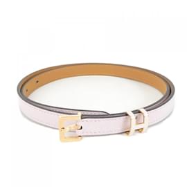 Hermès-Hermes Standard Pink Belt-Pink