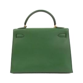 Hermès-Hermes Kelly 32cm Handbag-Green