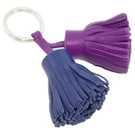 Hermès-Hermes Carmen Unodos Key Ring-Blue,Purple