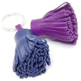 Hermès-Hermes Carmen Unodos Key Ring-Blue,Purple