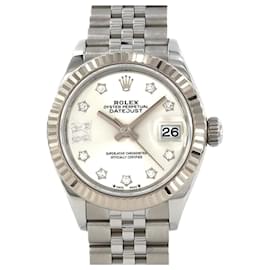 Rolex-Rolex Lady DateJust 28mm-Silvery