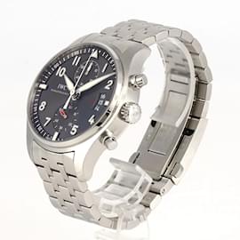 IWC-IWC Spitfire Chrono IW387804 Stainless Steel Wristwatch-Other