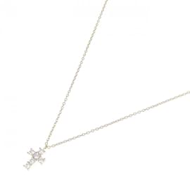 Autre Marque-Vendome Aoyama Cross Diamond Necklace-Other