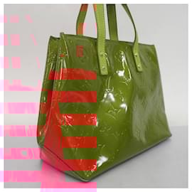 Louis Vuitton-Bolsa Louis Vuitton Vernis Reed PM M91088 Vermelha-Vermelho