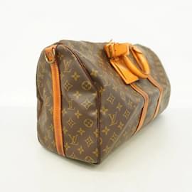 Louis Vuitton-Louis Vuitton Monogram Keepall Bandouliere 45-Brown