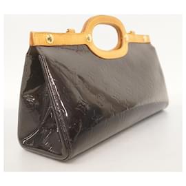 Louis Vuitton-Bolsa Louis Vuitton Vernis Roxbury Drive M91995-Bordeaux