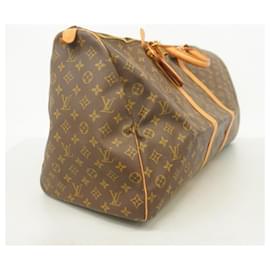 Louis Vuitton-Bolsa Boston Keepall 60 Monograma Louis Vuitton-Marrom