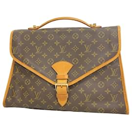 Louis Vuitton-Bolsa Beverly Monograma Louis Vuitton-Marrom