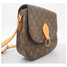 Louis Vuitton-Bolsa de Ombro Saint-Clair GM Monograma Louis Vuitton-Marrom