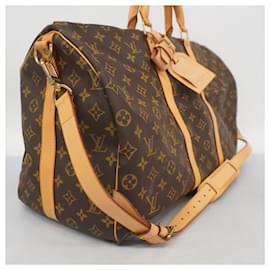Louis Vuitton-Bolsa Boston Monogram Cruiser 50 Louis Vuitton-Marrom