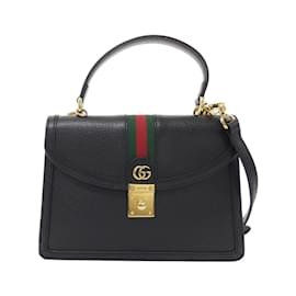 Gucci-Gucci Ophidia 651055 DJ2DX Handbag-Black