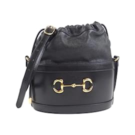 Gucci-Gucci Horsebit 1955 Shoulder Bag-Black