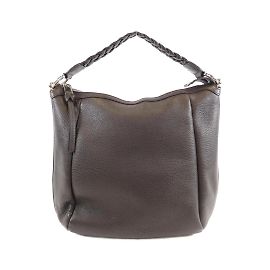Gucci 336655 Handtasche dunkelbraun Leder Dunkelbraun
