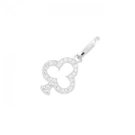 Cartier Diamond Charm White