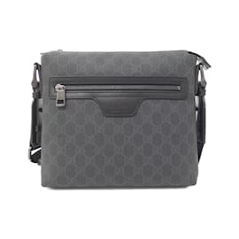 Gucci-Gucci 387514 KHN7R Shoulder Bag-Black