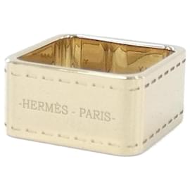 Hermès-Hermes Bordeaux Scarf Ring-Golden