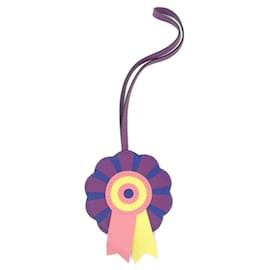 Hermès-Hermes Handbag Charm-Blue,Multiple colors,Purple