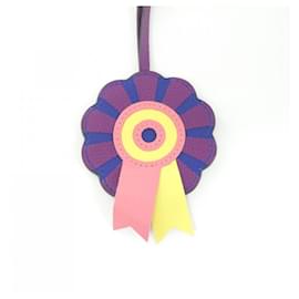 Hermès-Hermes Handbag Charm-Blue,Multiple colors,Purple