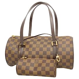Louis Vuitton-Bolsa Louis Vuitton Damier Papillon 30 N51303 Ébano-Damier ebene