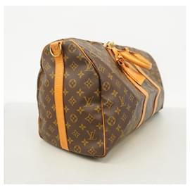 Louis Vuitton-Bolsa Boston marrom Louis Vuitton-Marrom