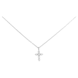 Autre Marque-Vendome Aoyama Cross Diamond Necklace-Other