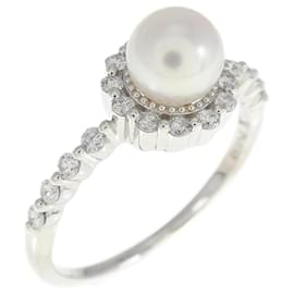 Autre Marque-Vendome Aoyama Platinum Diamond Band Ring-Other