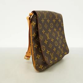 Louis Vuitton-Bolsa de Ombro Musette Salsa Monograma Louis Vuitton-Marrom