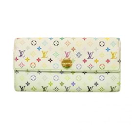Louis Vuitton-Louis Vuitton Long Wallet Monogram Multicolor-Pink