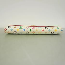 Louis Vuitton-Louis Vuitton Long Wallet Monogram Multicolor-Pink