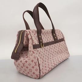 Louis Vuitton-Bolsa Louis Vuitton Monogram Mini Josephine GM-Fuschia