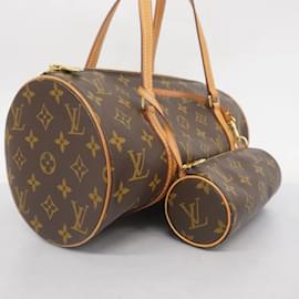 Louis Vuitton-Bolsa Louis Vuitton Monogram Papillon 30-Marrom