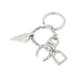 Hermès-Hermes Bon Voyage Keychain-Silvery