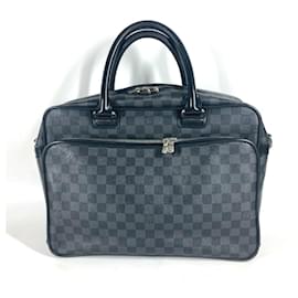 Louis Vuitton-Louis Vuitton Damier Graphite Icart Tote Bag-Black